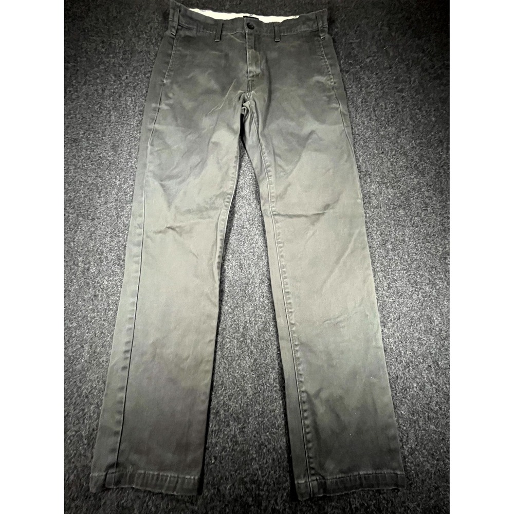 Levi's Chino Pants Mens W30xL31* Gray Faded Casual Outdoor Mid Rise Straight Leg